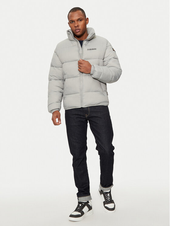 Napapijri Napapijri Winterjacke A-Suomi NP0A4GJF Grau Regular Fit