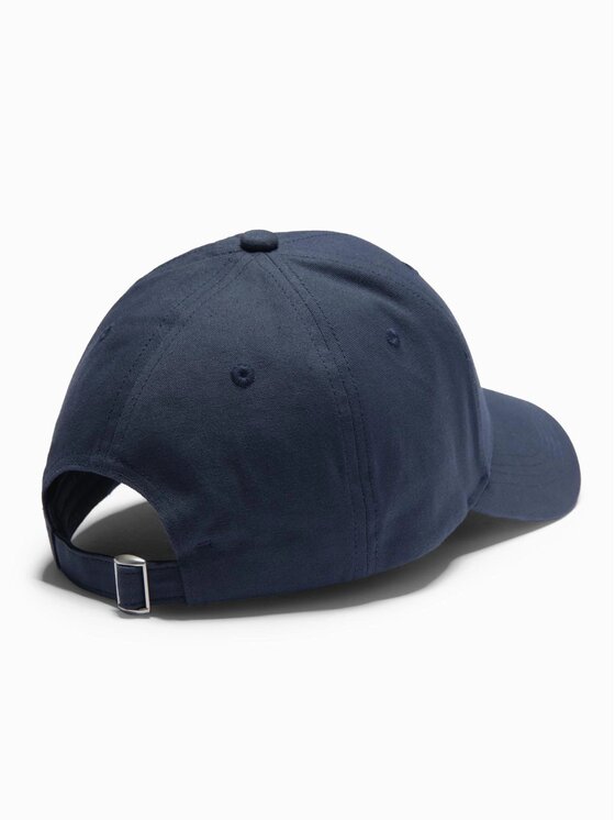 Ombre Ombre Czapka z daszkiem OM-ACCS-0104 Granatowy