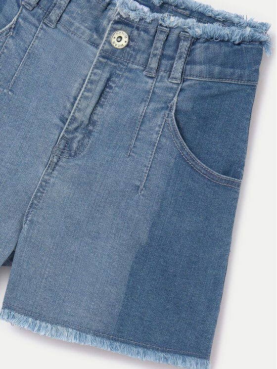 Mayoral Mayoral Kratke traperice 6270 Plava Relaxed Fit