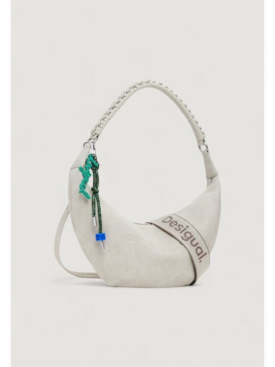 Desigual Desigual Torba BAG HALF LOGO ZANTE PIED Beżowy