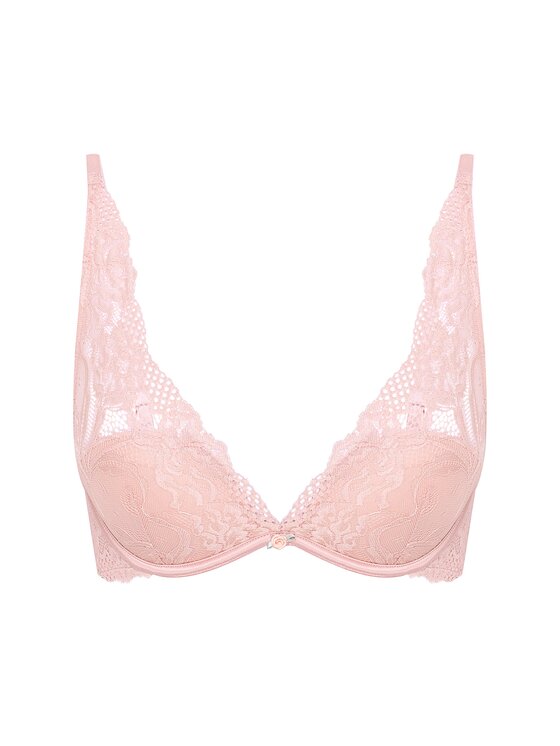 Esotiq Esotiq Biustonosz push-up 39462 Różowy