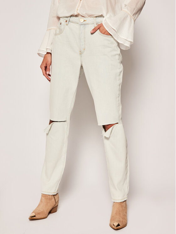 One Teaspoon One Teaspoon Jeansy Regular Fit Brando Awesome Bagge 22927 Bianco Regular Fit