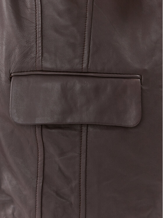 Gestuz Gestuz Telovnik 10908176 Rjava Relaxed Fit