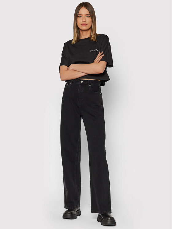 Calvin Klein Jeans Calvin Klein Jeans Джинси J20J217799 Чорний Relaxed Fit