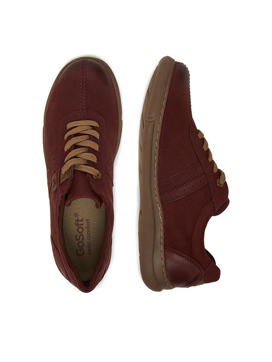 Go Soft Go Soft Halbschuhe CEO-WI23-YUMA-03 Dunkelrot
