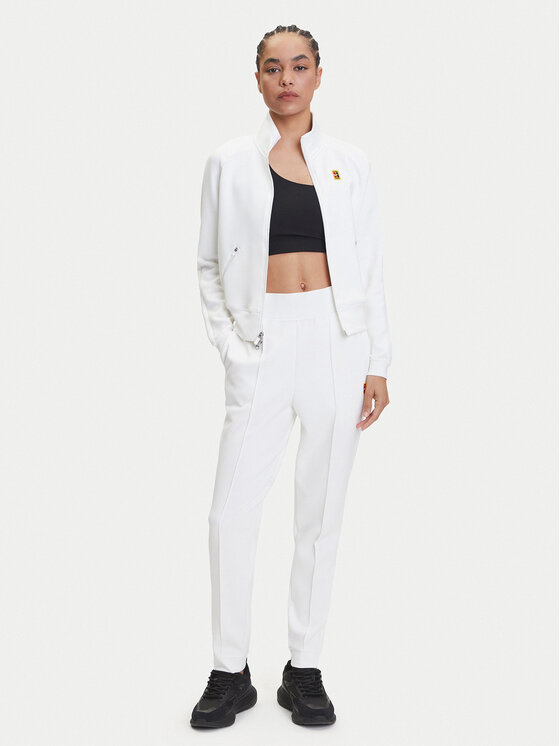 Nike Nike Bluză Court Heritage Full Zip CV4701 Alb Regular Fit
