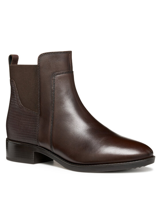 Geox Geox Škornji D Felicity D94G1G 04347 C6006 Rjava