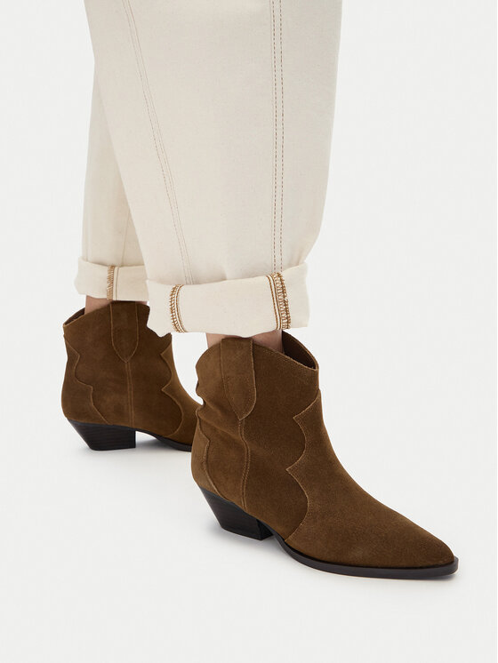 Badura Badura Stivali texani V365-05 Marrone