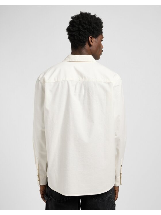 Lee Lee Camicia NO POCKET BUTTON DOWN Beige Relaxed Fit