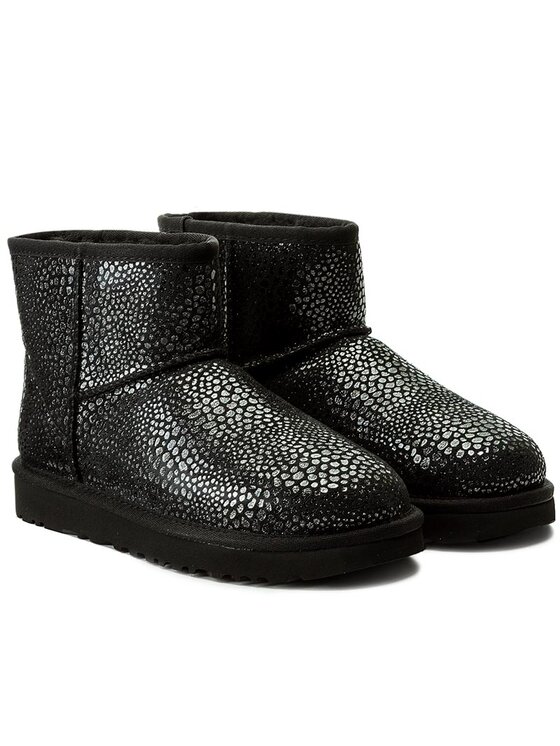 ugg mini glitzy schwarz