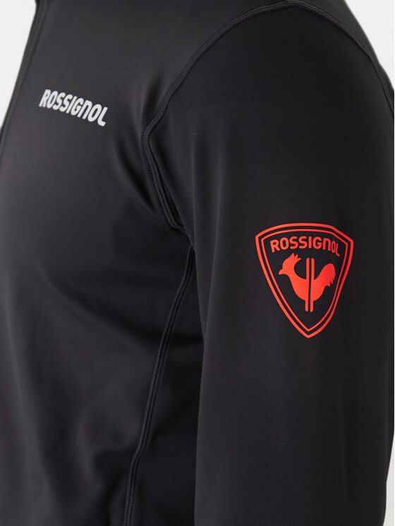 Rossignol Rossignol Суитшърт от техническо трико Hero RLOML01 Черен Slim Fit