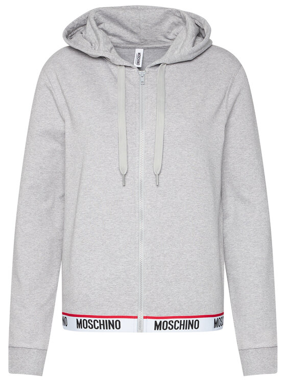 MOSCHINO Underwear Swim Sweatshirt 1702 9006 Grau Regular Fit