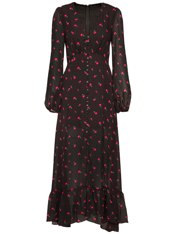 Guess Guess Sukienka codzienna Dashamira W0BK90 WDDB0 Czarny Regular Fit