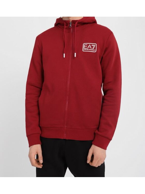 EA7 Emporio Armani EA7 Emporio Armani Komplet dresowy 6KPV68 PJ07Z 24BN Bordowy