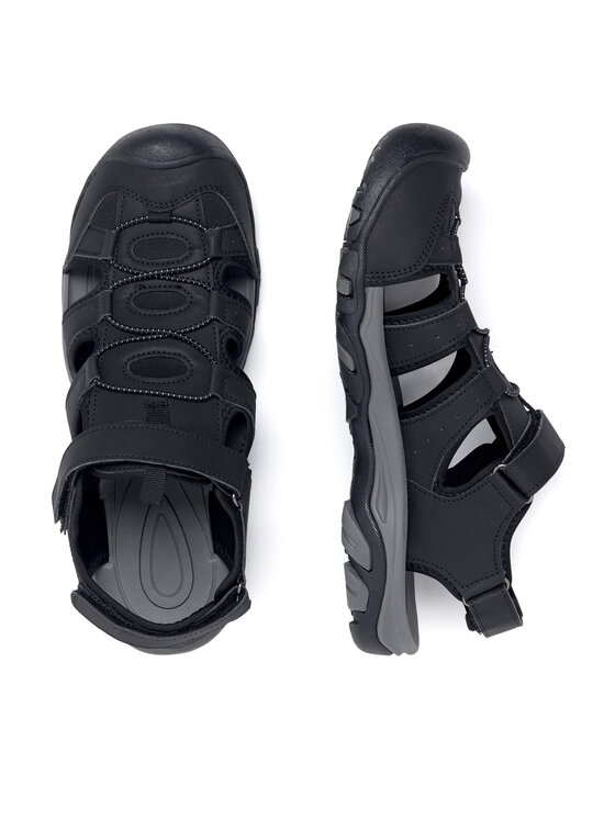 Lanetti Lanetti Sandalen 21MC0604 Schwarz