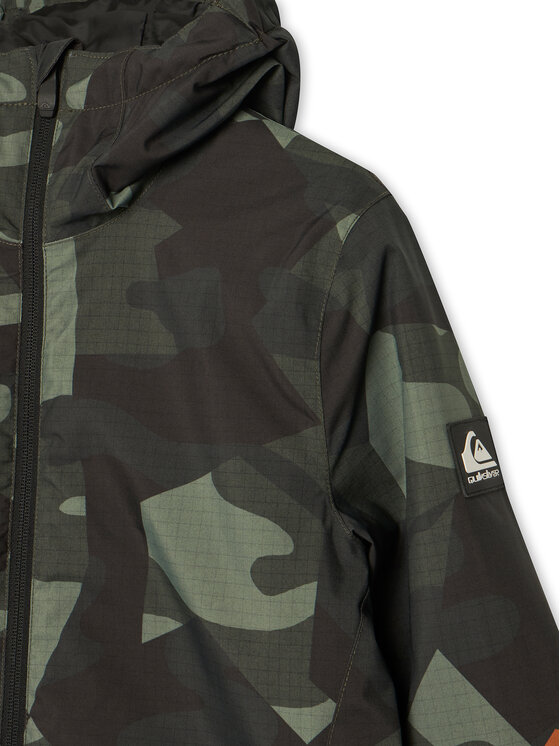 Quiksilver Quiksilver Snowboardová bunda Mission EQBTJ03199 Zelená Regular Fit