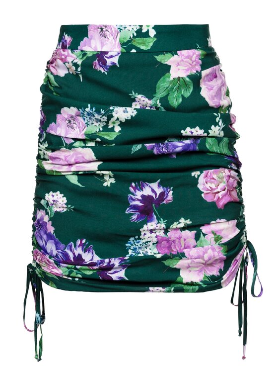 LAURELLA LAURELLA Sukňa Laurella 7TU011915 Zelená Regular Fit