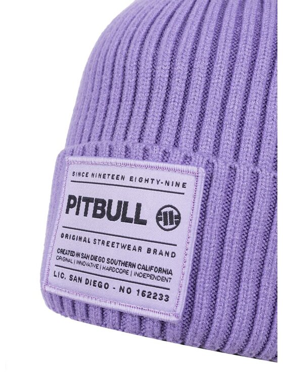PITBULL PITBULL Czapka Czapka zimowa Pitbull Dock uniwersalny Fioletowy