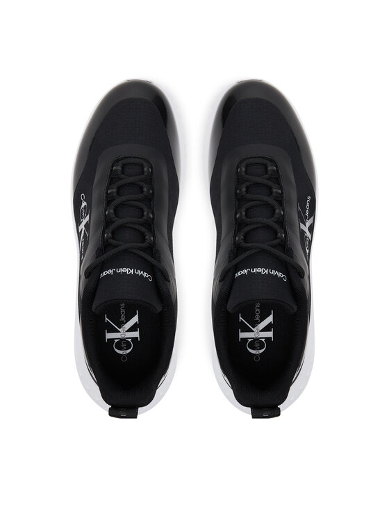 Calvin Klein Jeans Calvin Klein Jeans Sportcipők Eva Runner Low Lace Mix Ml Wn YW0YW01442 Fekete