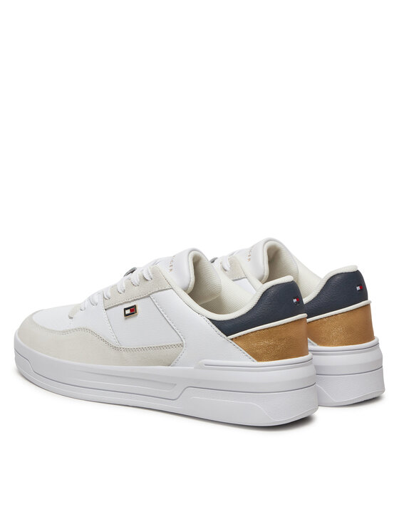 Tommy Hilfiger Tommy Hilfiger Sneakersy Essent Basket FW0FW08615 Biela