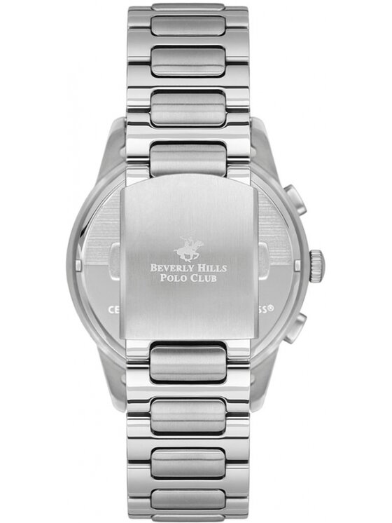 Beverly Hills Polo Club Beverly Hills Polo Club Zegarek BP3551X.370 Srebrny