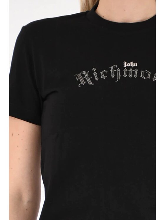 John Richmond John Richmond T-shirt T-shirt da donna John Richmond Nero Regular Fit