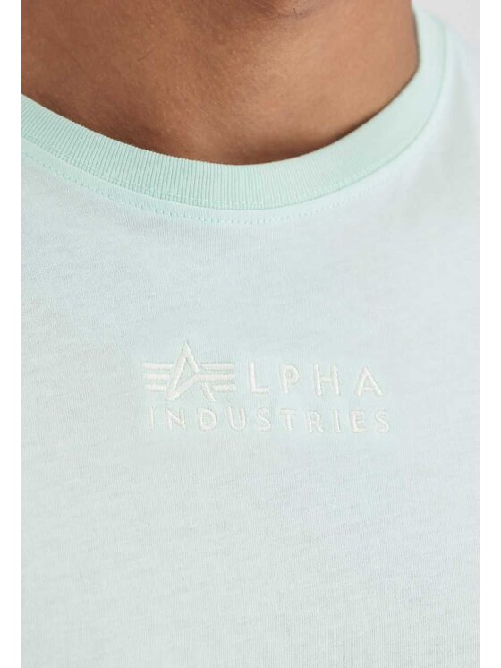 Alpha Industries Alpha Industries T-Shirt AI.118529-673-XXL Zielony Regular Fit