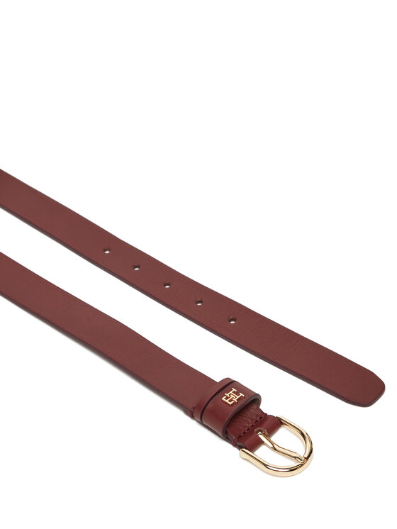 Tommy Hilfiger Tommy Hilfiger Ženski remen Essential Effortless 2.5 Go AW0AW16836 Tamnocrvena