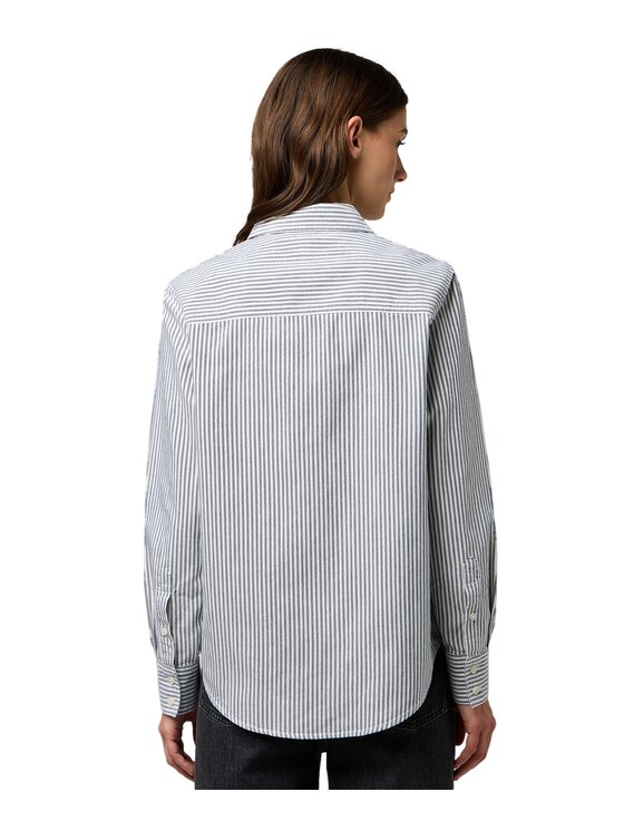 Wrangler Wrangler Koszula 112373409 Biały Regular Fit