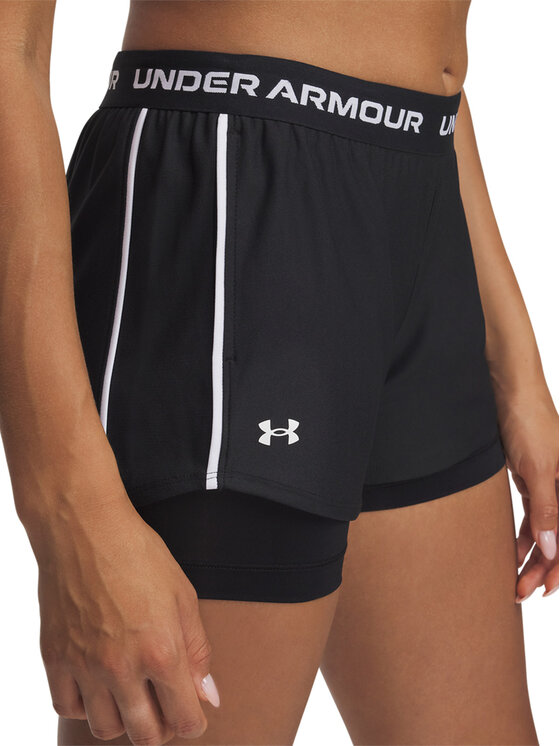 Under Armour Under Armour Szorty sportowe 1389895 Czarny Relaxed Fit