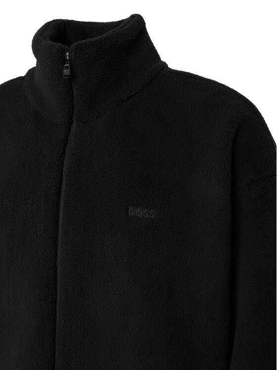 BOSS BOSS Flis Sw_Teddy Fz 50569780 Crna Relaxed Fit