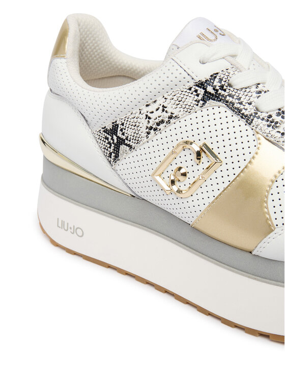 Liu Jo Liu Jo Sneakersy Wonder Plus 02 Bis BA6003 PX804 Biela