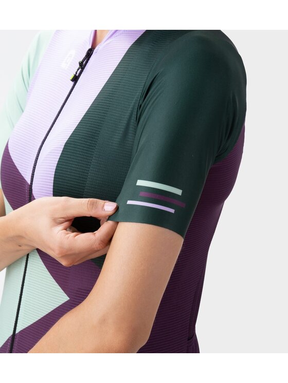 Alé Cycling Alé Cycling Koszulka rowerowa Solid Next Fioletowy Fitted Fit