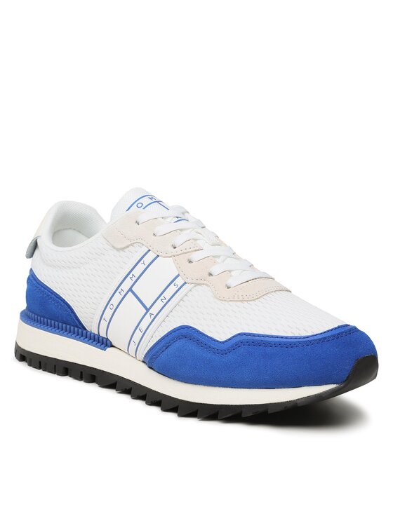 Tommy Jeans Tommy Jeans Tenisice Runner Mix Material EM0EM01167 Bijela