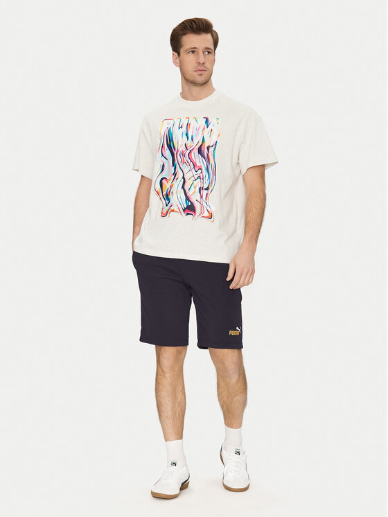 Puma Puma Sportske kratke hlače Ess 684715 Tamnoplava Regular Fit