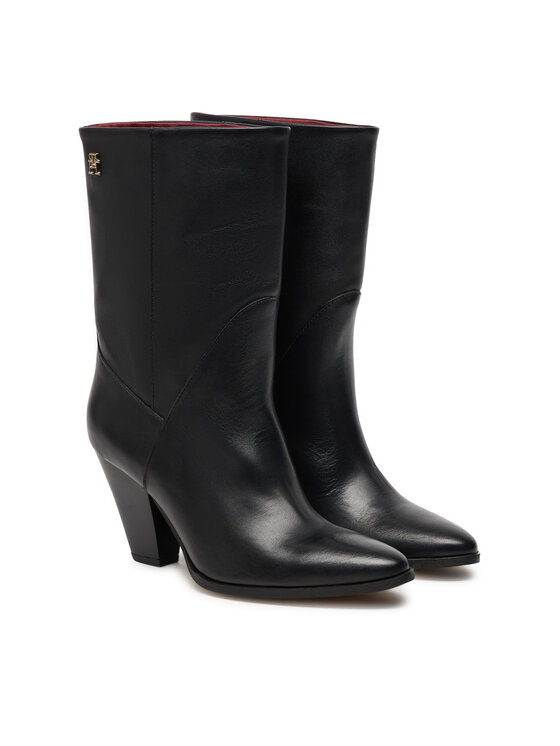 Tommy Hilfiger Tommy Hilfiger Μποτάκια FW0FW08253 Μαύρο