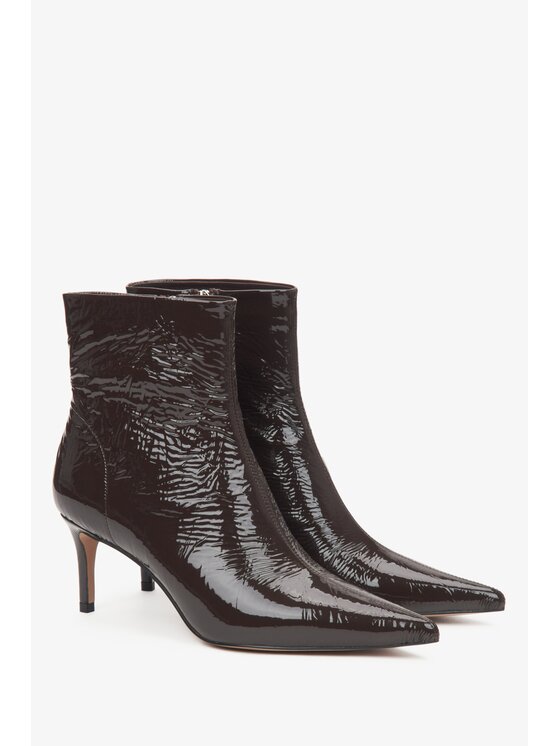 Estro Estro Μποτάκια ER00115885 Καφέ