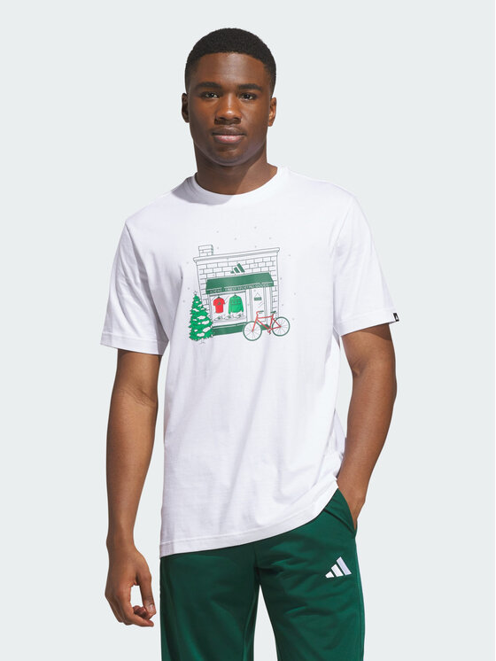 adidas adidas T-Shirt 169073 Biały Regular Fit