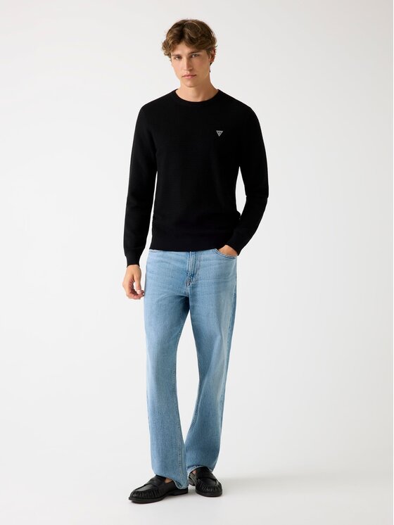 Guess Guess Sweter 146117 Czarny Classic Fit