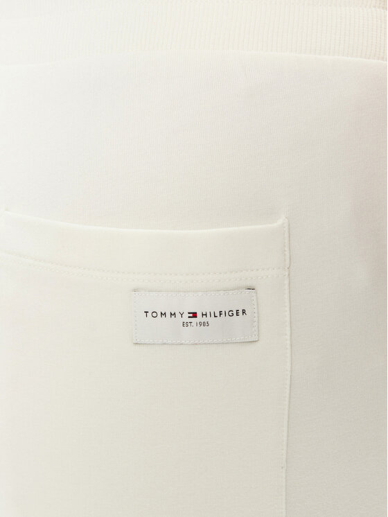 Tommy Hilfiger Tommy Hilfiger Долнище анцуг UW0UW04785 Екрю Regular Fit