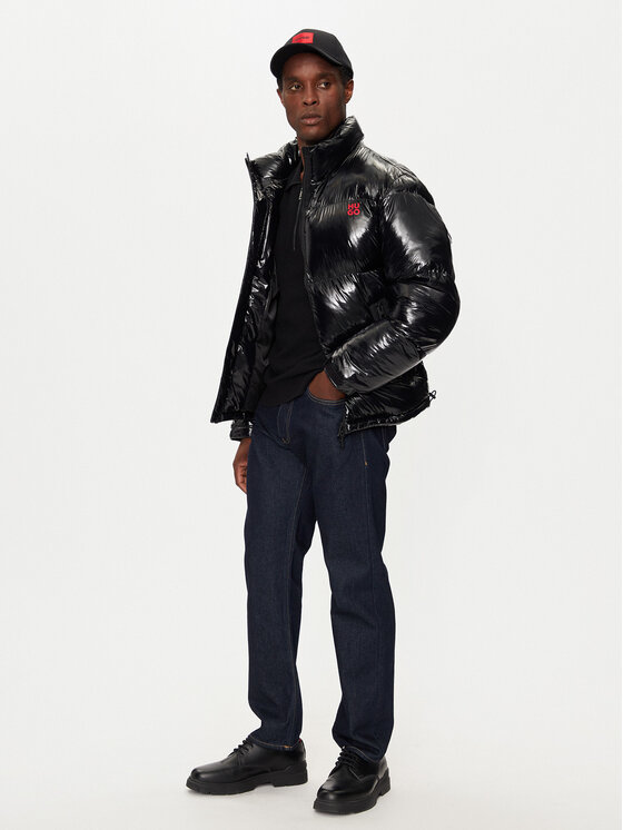 HUGO HUGO Зимова куртка Biron2441 50523206 Чорний Slim Fit