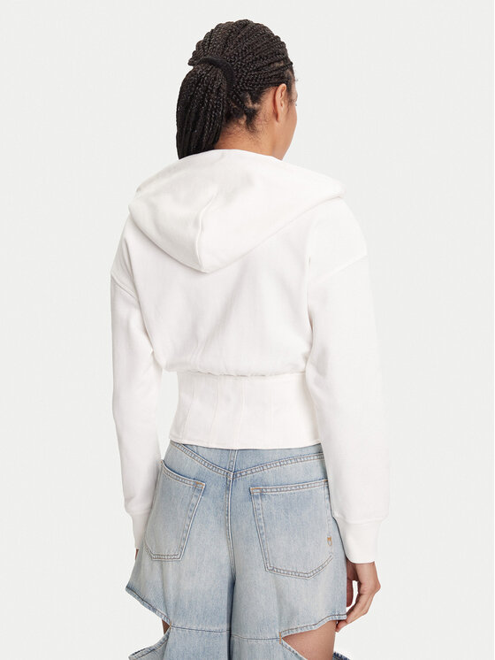 Miss Sixty Miss Sixty Majica dugih rukava 6S1TJ57300 Bijela Loose Fit