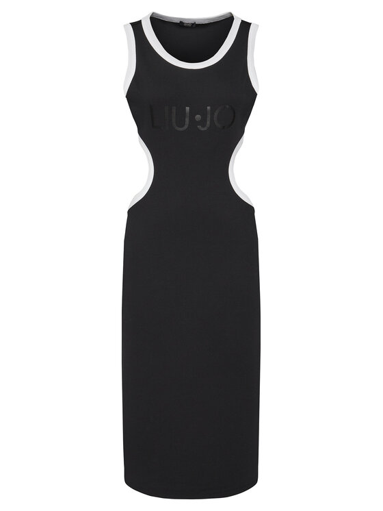 Liu Jo Liu Jo Letní šaty VA5043 J4822 Černá Regular Fit