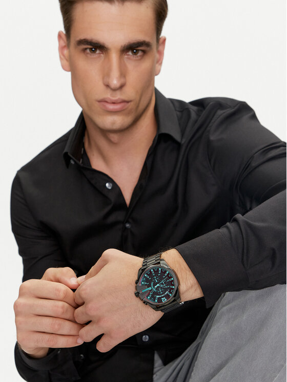 Diesel Orologio Mega Chief DZ4318 Nero Modivo