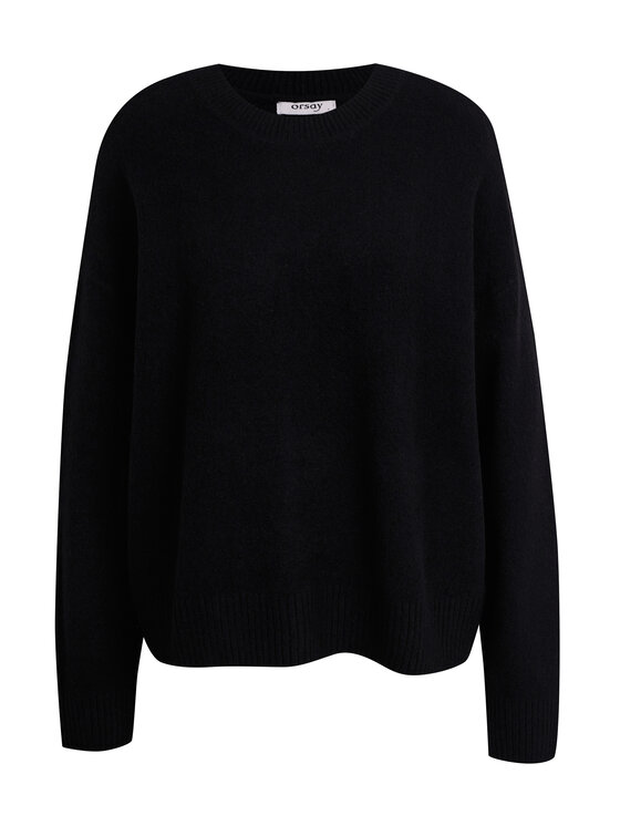 Orsay Orsay Sweter 507510660000__S Czarny Regular Fit