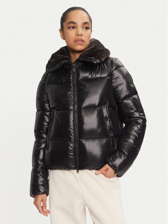 Save The Duck Save The Duck Winterjacke D30974W LUCK19 Schwarz Regular Fit