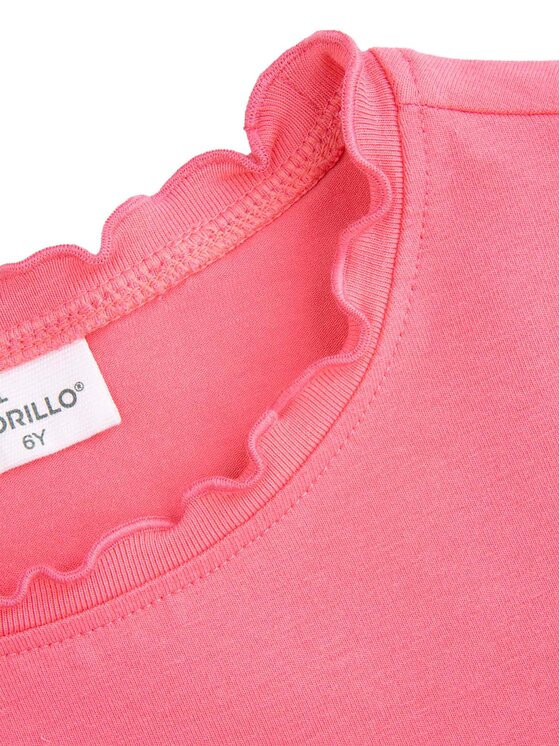 Coccodrillo Coccodrillo T-Shirt WC5143203TGK Różowy Regular Fit