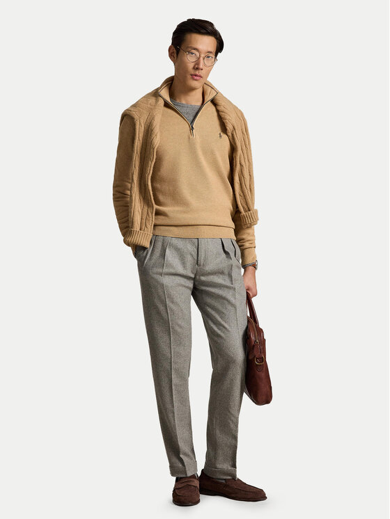 Polo Ralph Lauren Polo Ralph Lauren Светр 710B18060007 Світло-коричневий Regular Fit