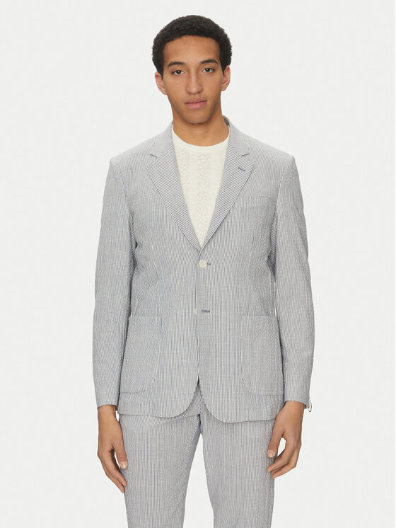 Marciano Guess Marciano Guess Sacou 5GHN16 2314Z Albastru celest Slim Fit
