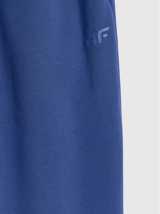 4F 4F Spodnie dresowe 4FWMM00TTROM1140-031S Granatowy Regular Fit
